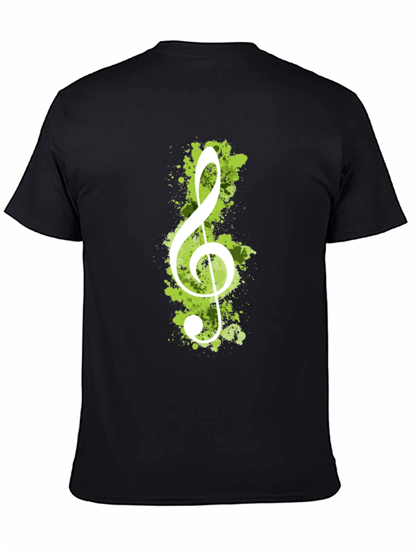 Treble Clef Graphic Tee - Music Lovers Shirt