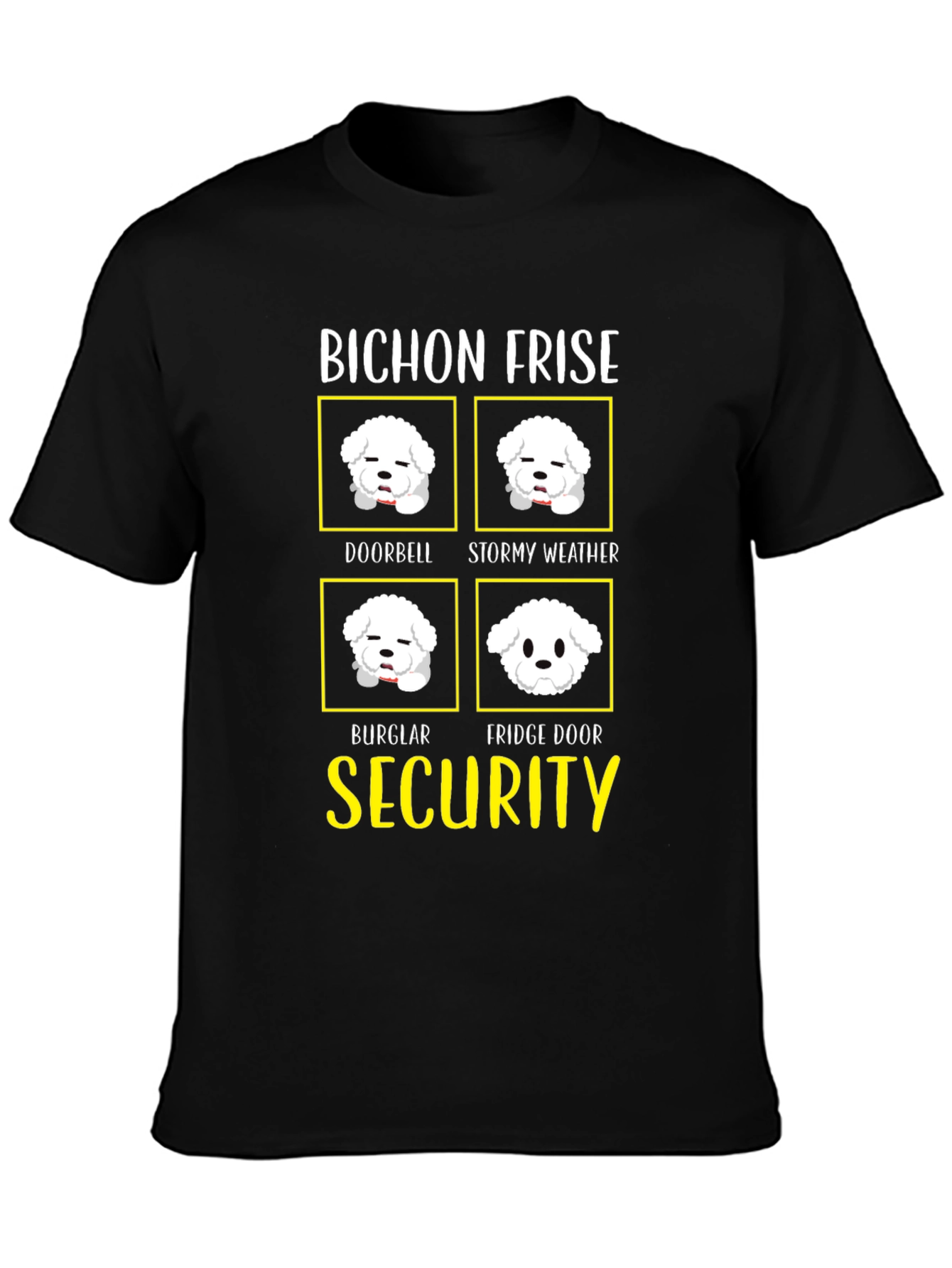 Bichon Frise Security T-Shirt