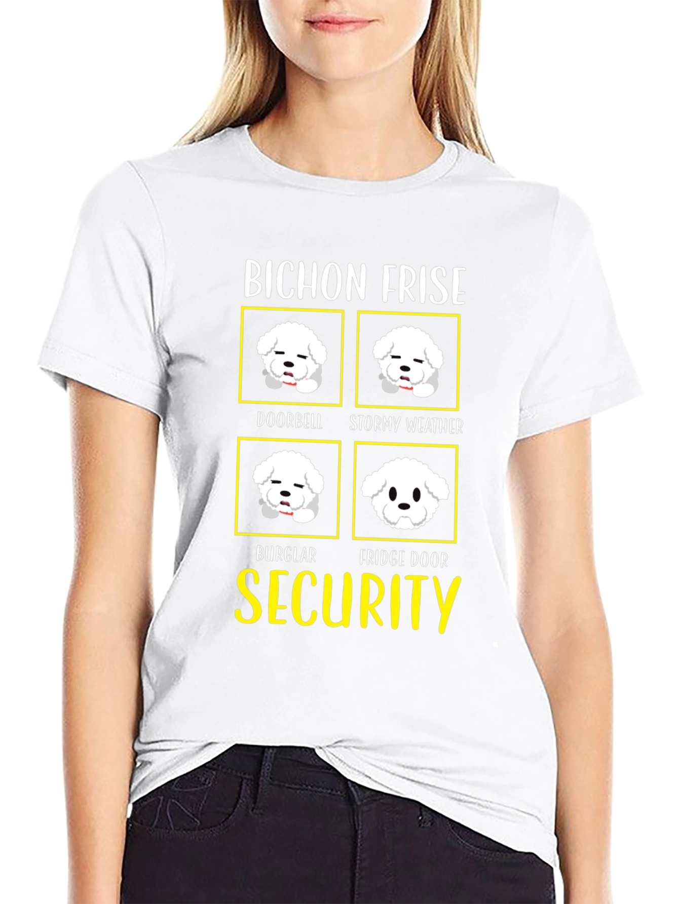 Bichon Frise Security T-Shirt