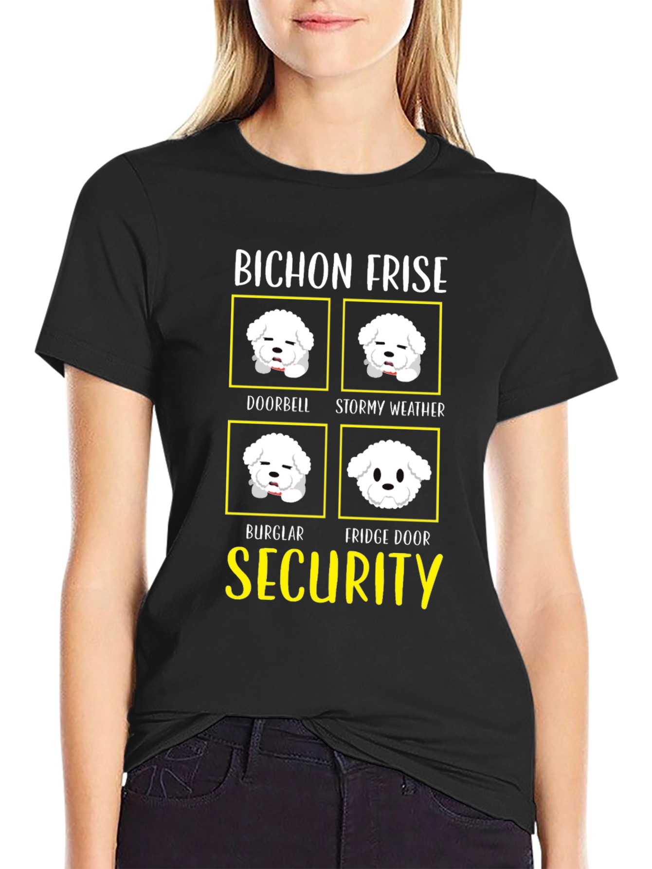 Bichon Frise Security T-Shirt