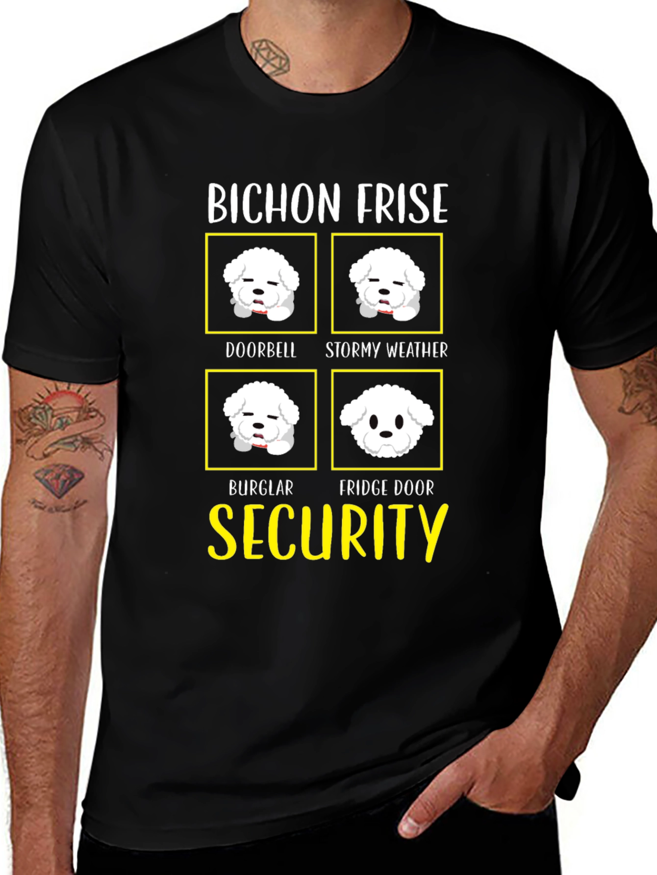 Bichon Frise Security T-Shirt