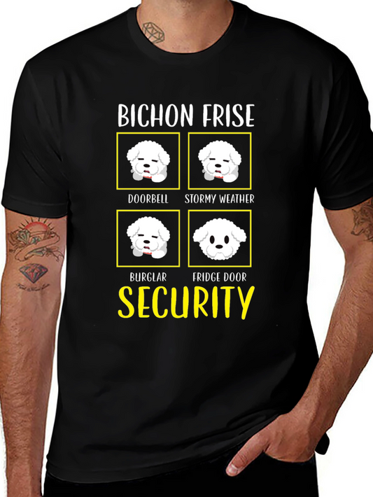 Bichon Frise Security T-Shirt