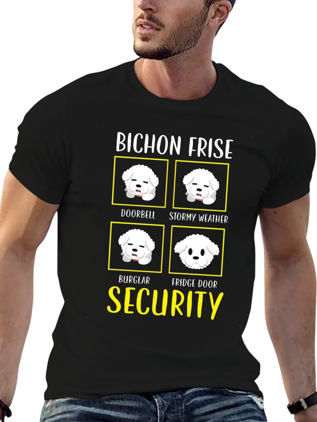 Bichon Frise Security T-Shirt