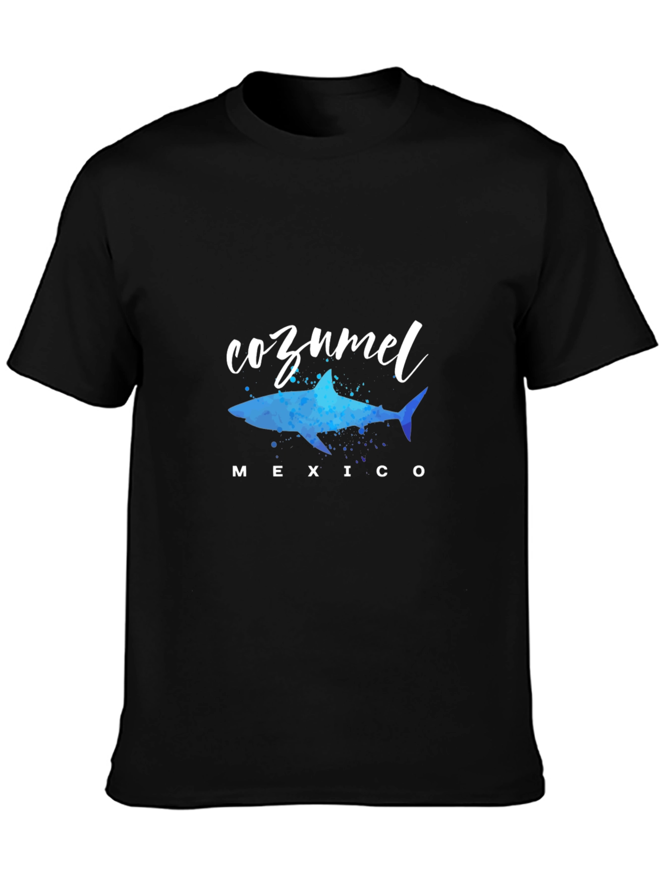 Cozumel Mexico Shark Graphic Tee