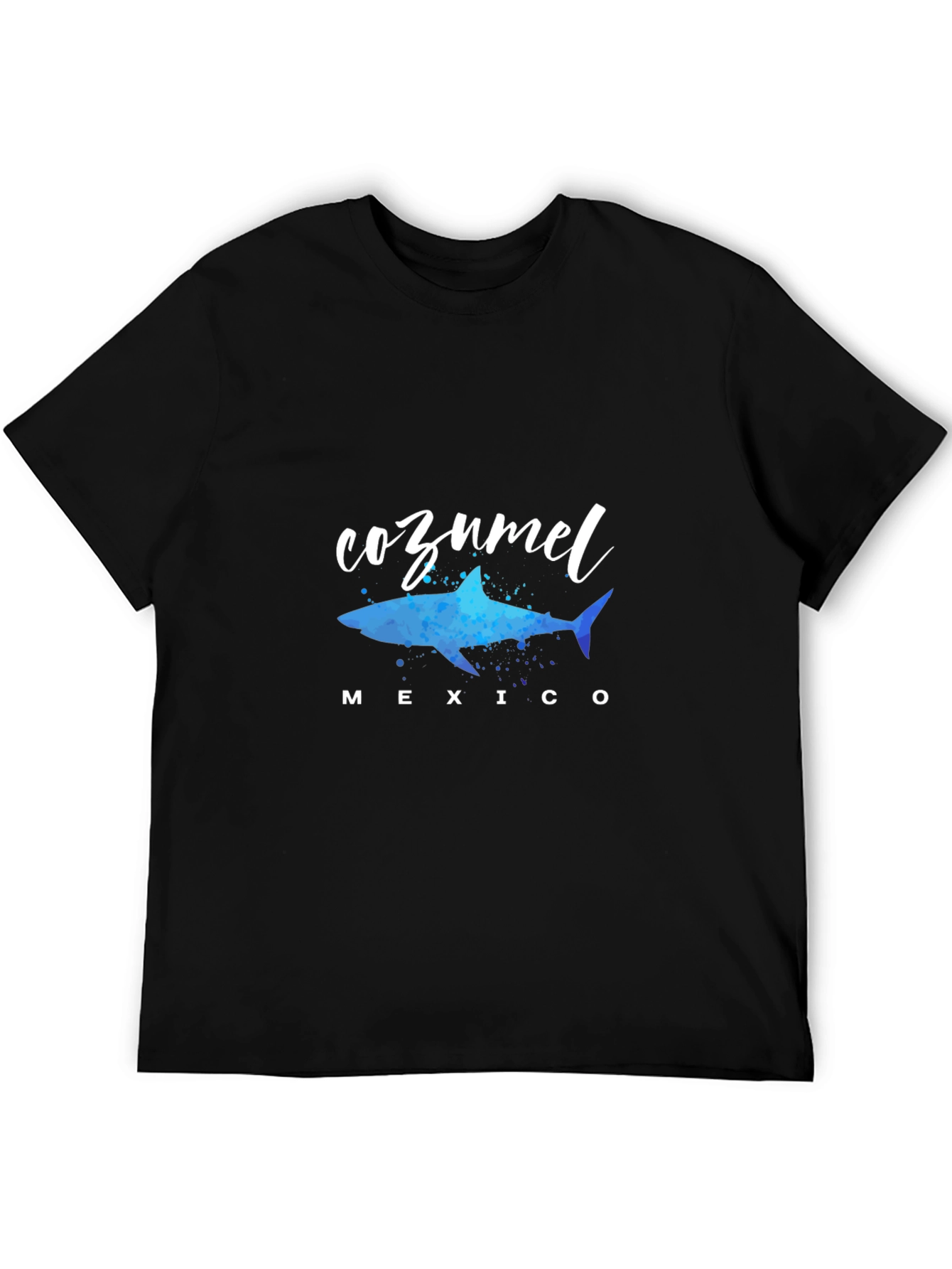 Cozumel Mexico Shark Graphic Tee