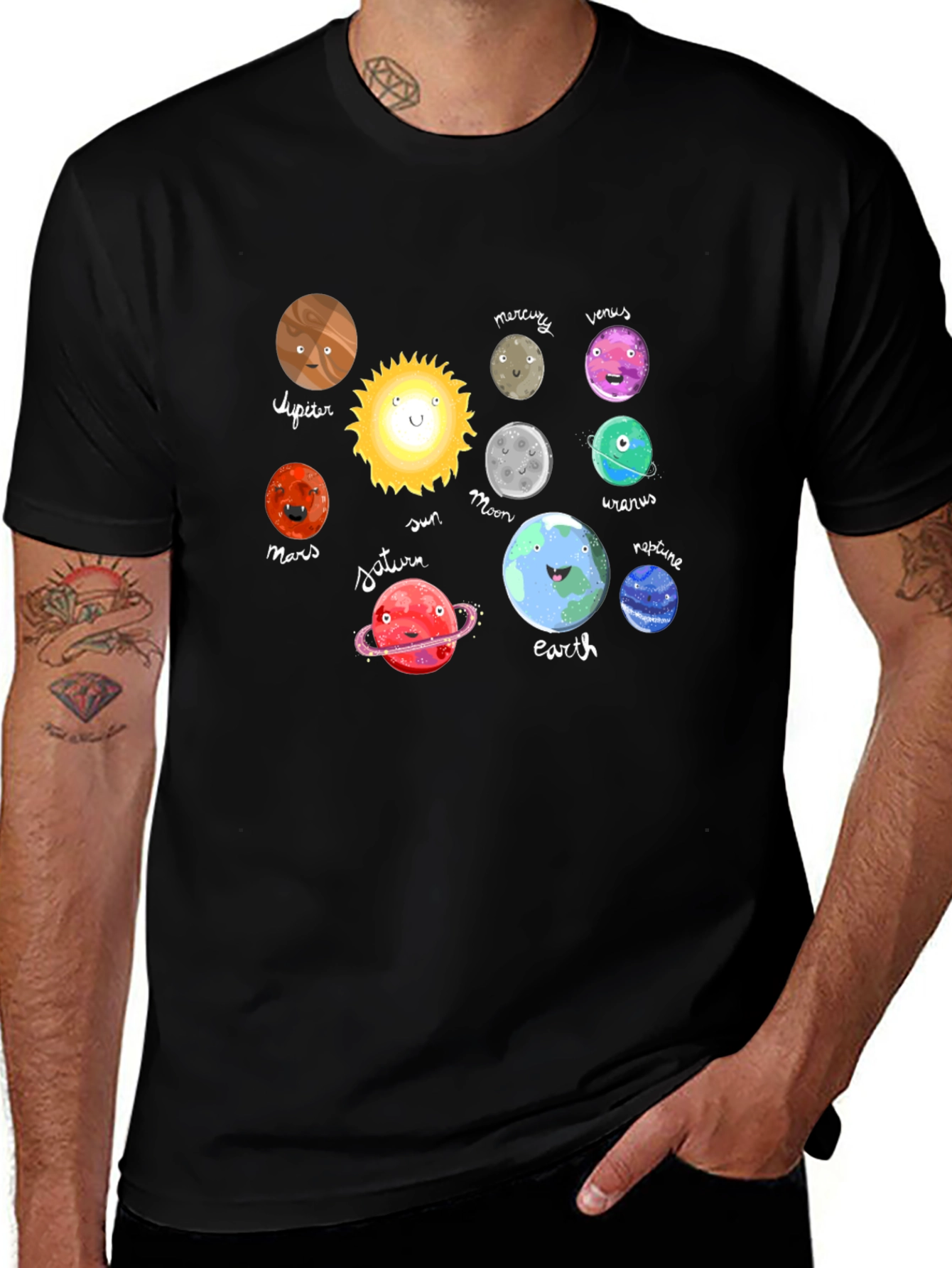 Solar System Planets T-Shirt