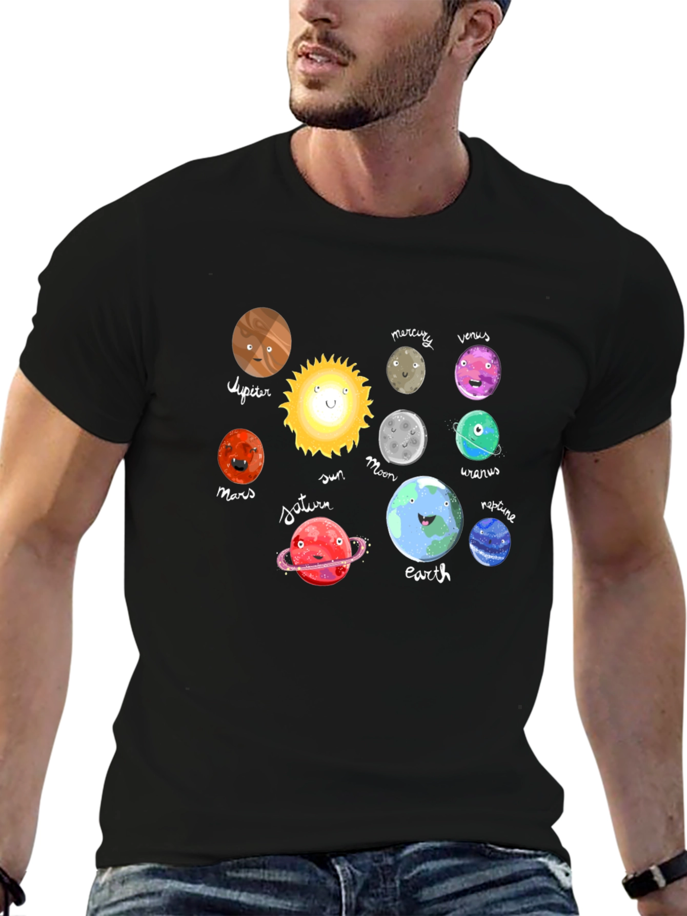 Solar System Planets T-Shirt