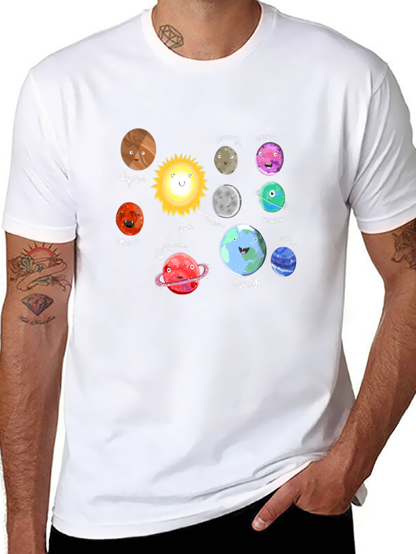 Solar System Planets T-Shirt