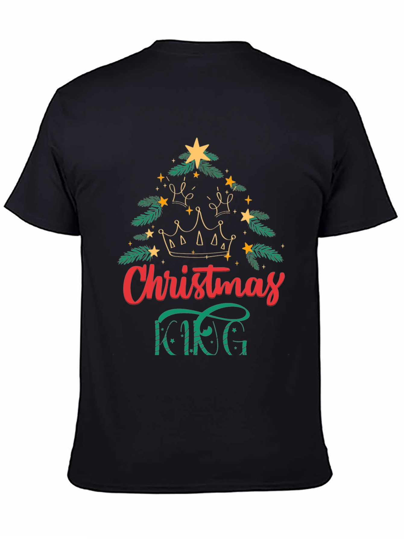 Christmas King Graphic Tee - Holiday Style