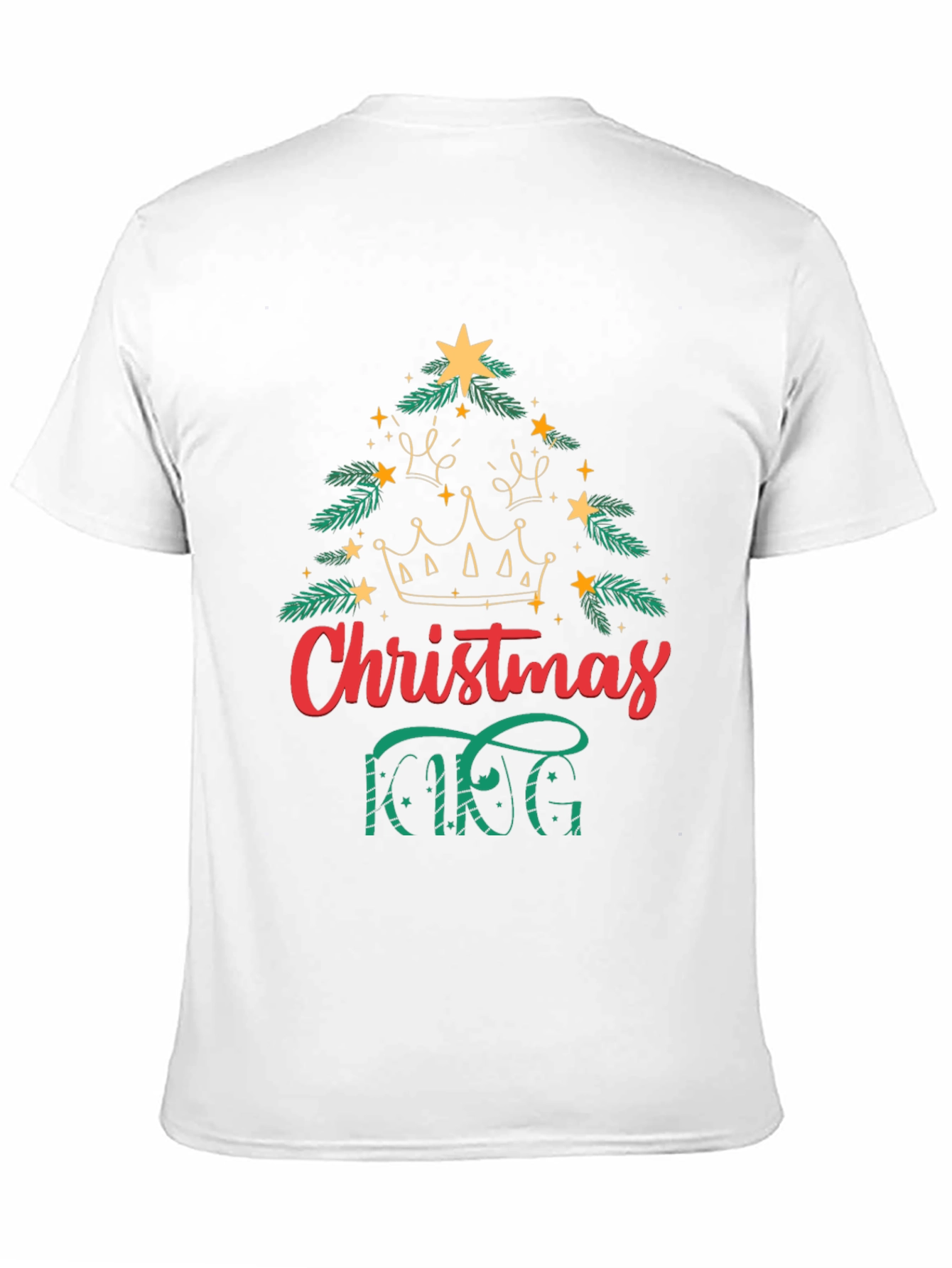 Christmas King Graphic Tee - Holiday Style