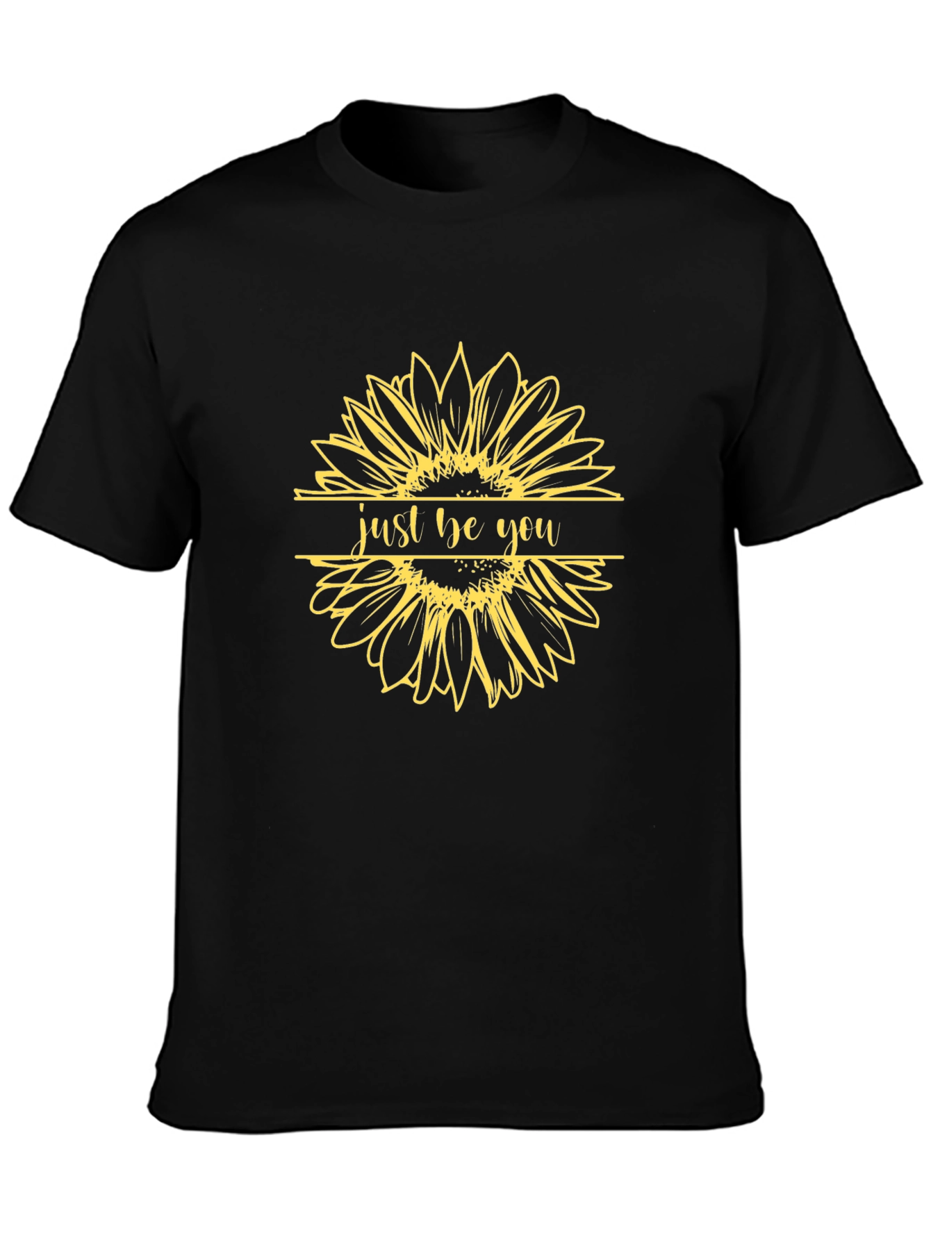 Just Be You Sunflower Graphic Tee