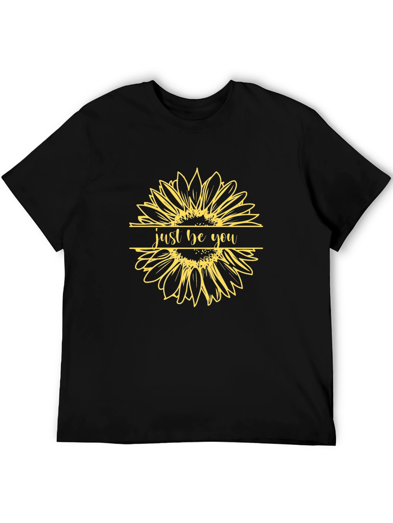 Just Be You Sunflower Graphic Tee