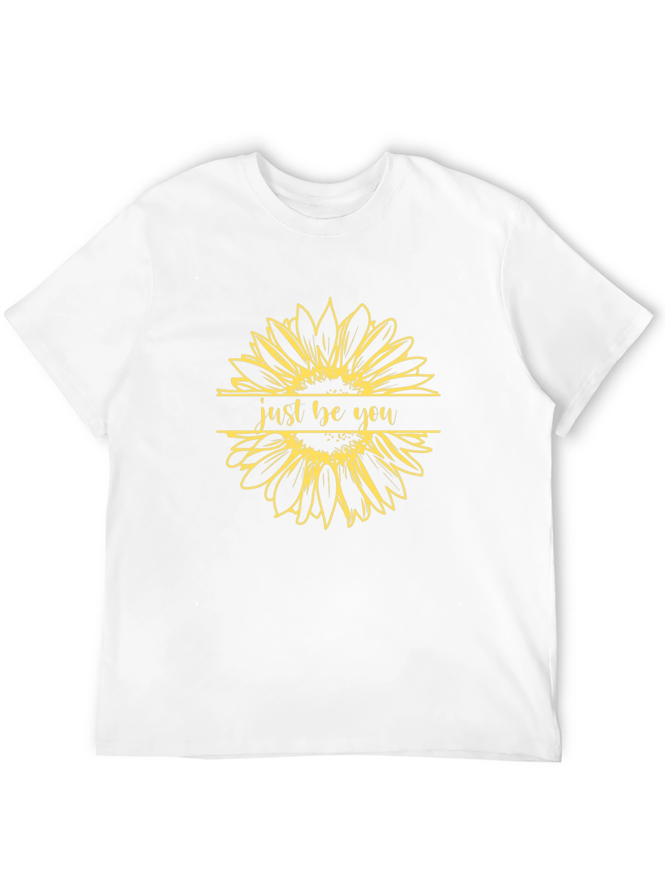 Just Be You Sunflower Graphic Tee