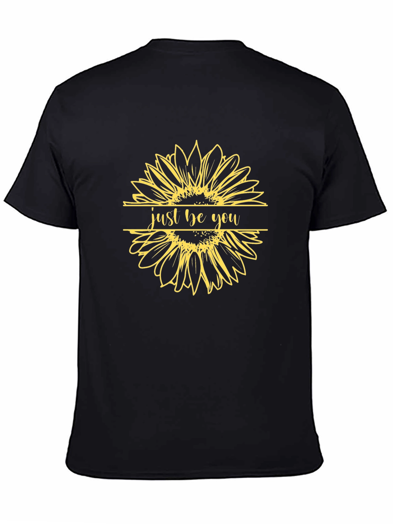 Just Be You Sunflower Graphic Tee