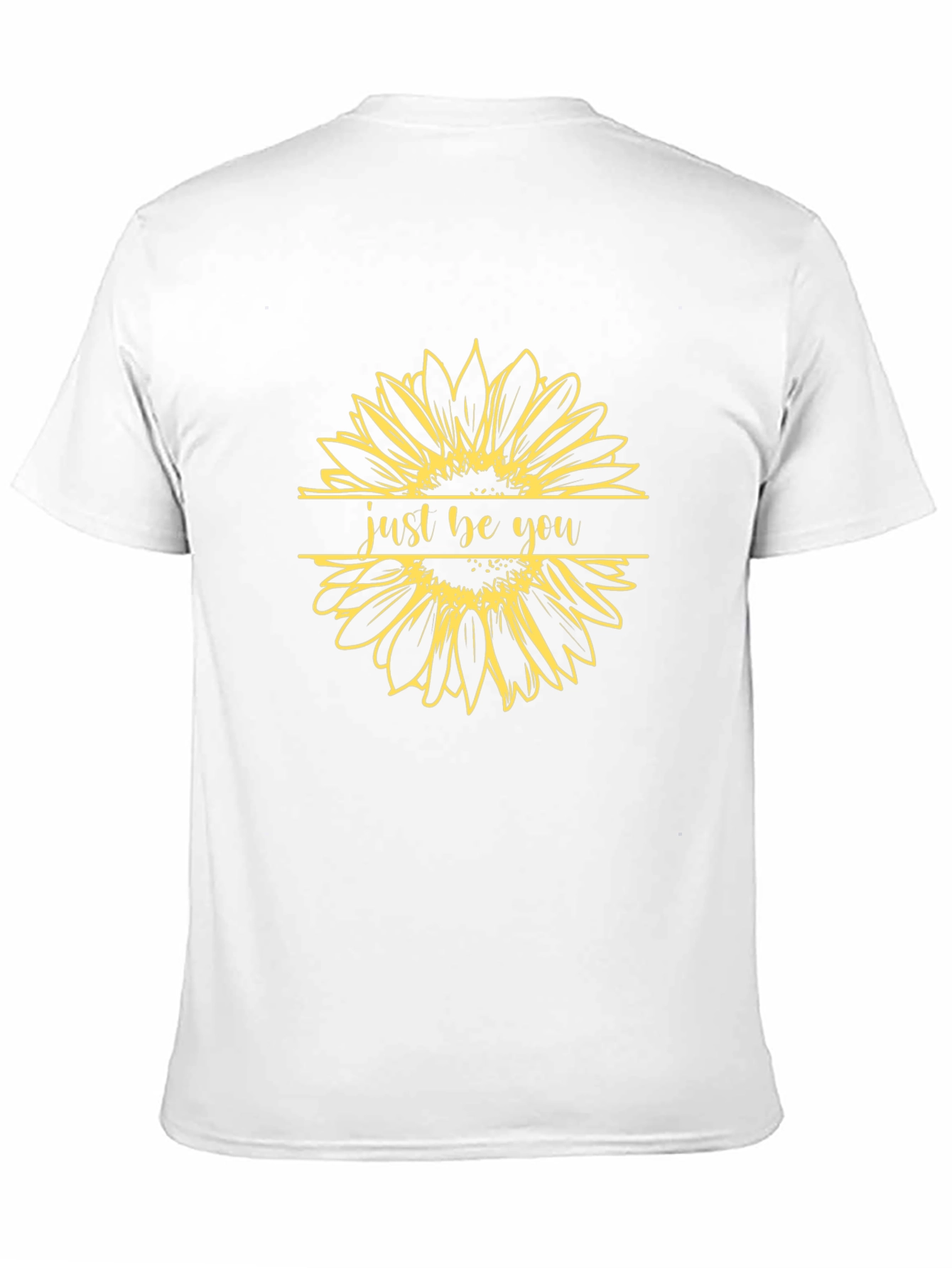 Just Be You Sunflower Graphic Tee