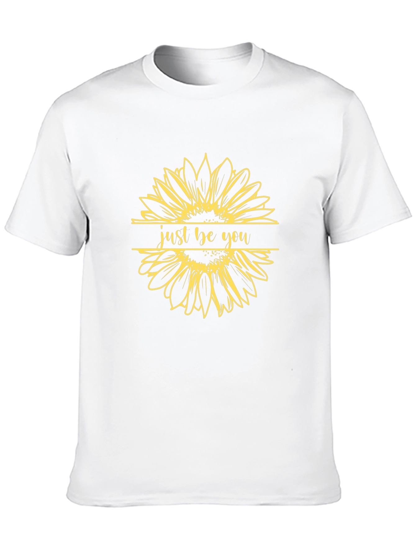 Just Be You Sunflower Graphic Tee