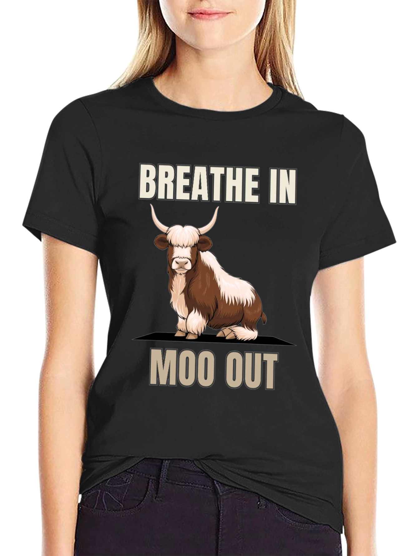 Breathe In Moo Out T-Shirt