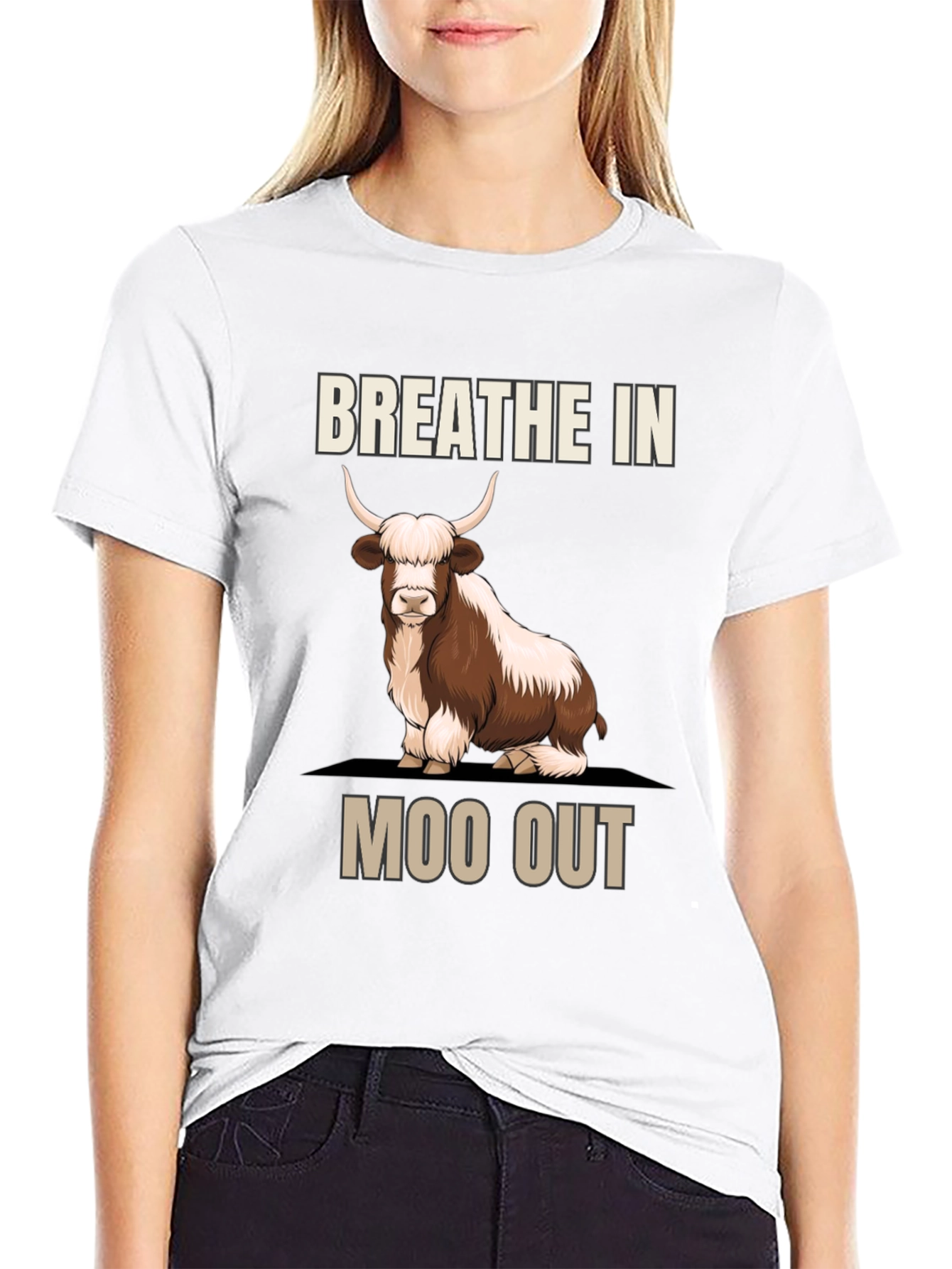 Breathe In Moo Out T-Shirt