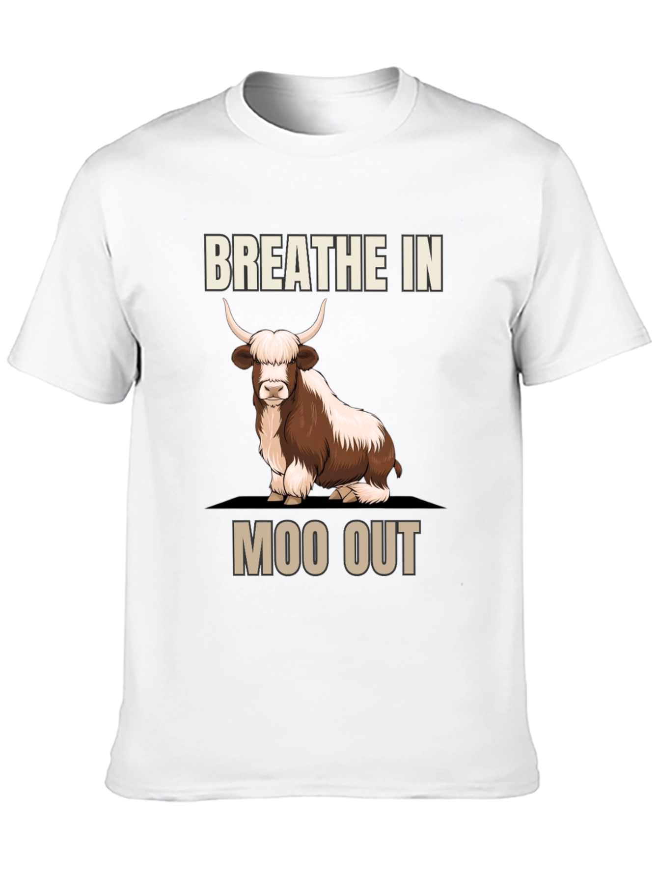 Breathe In Moo Out T-Shirt