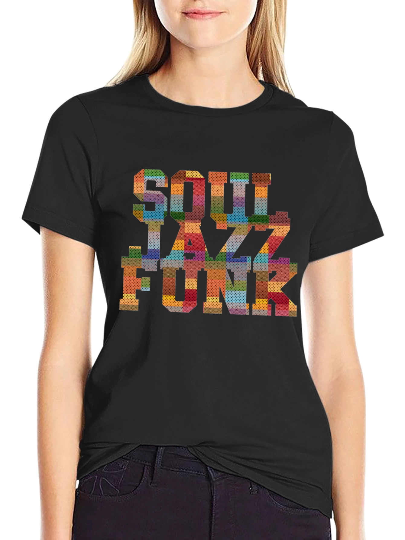 Soul Jazz Funk Graphic Print T-Shirt