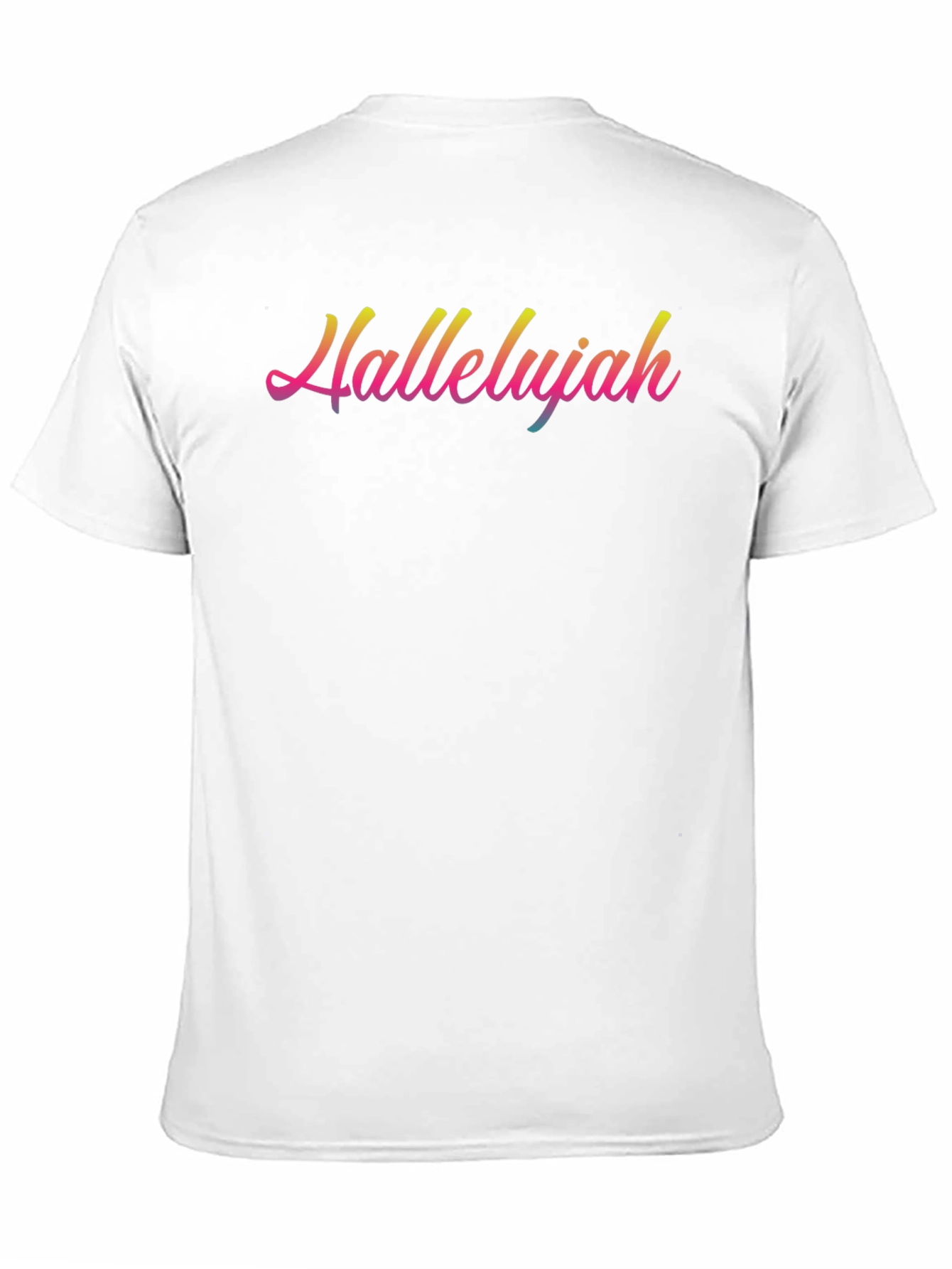 Hallelujah T-Shirt - Black Religious Graphic Tee