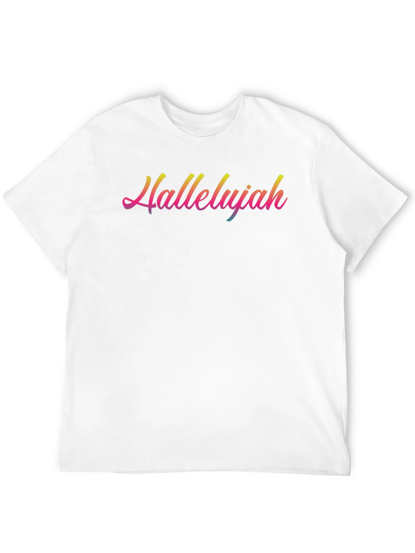 Hallelujah T-Shirt - Black Religious Graphic Tee