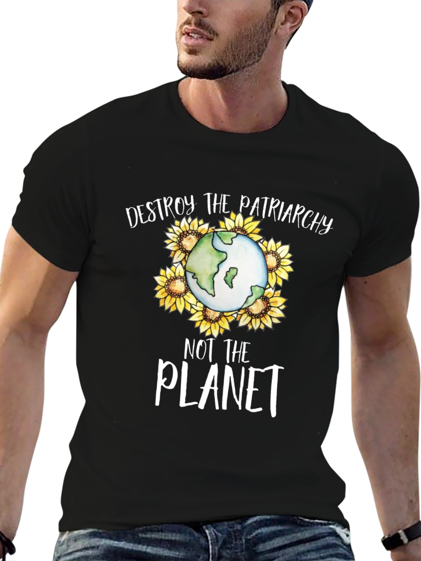 Destroy Patriarchy Not the Planet Graphic Tee