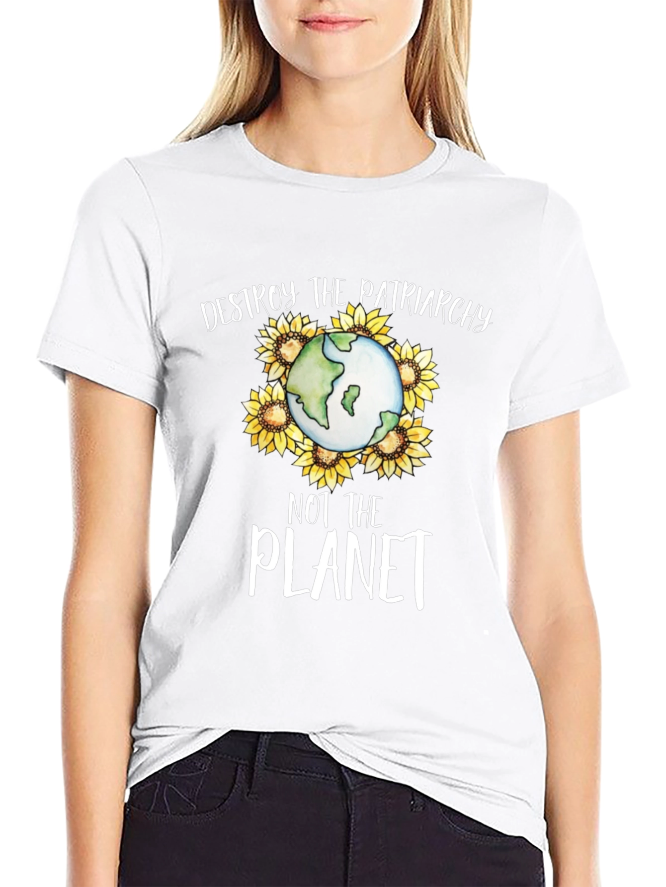 Destroy Patriarchy Not the Planet Graphic Tee