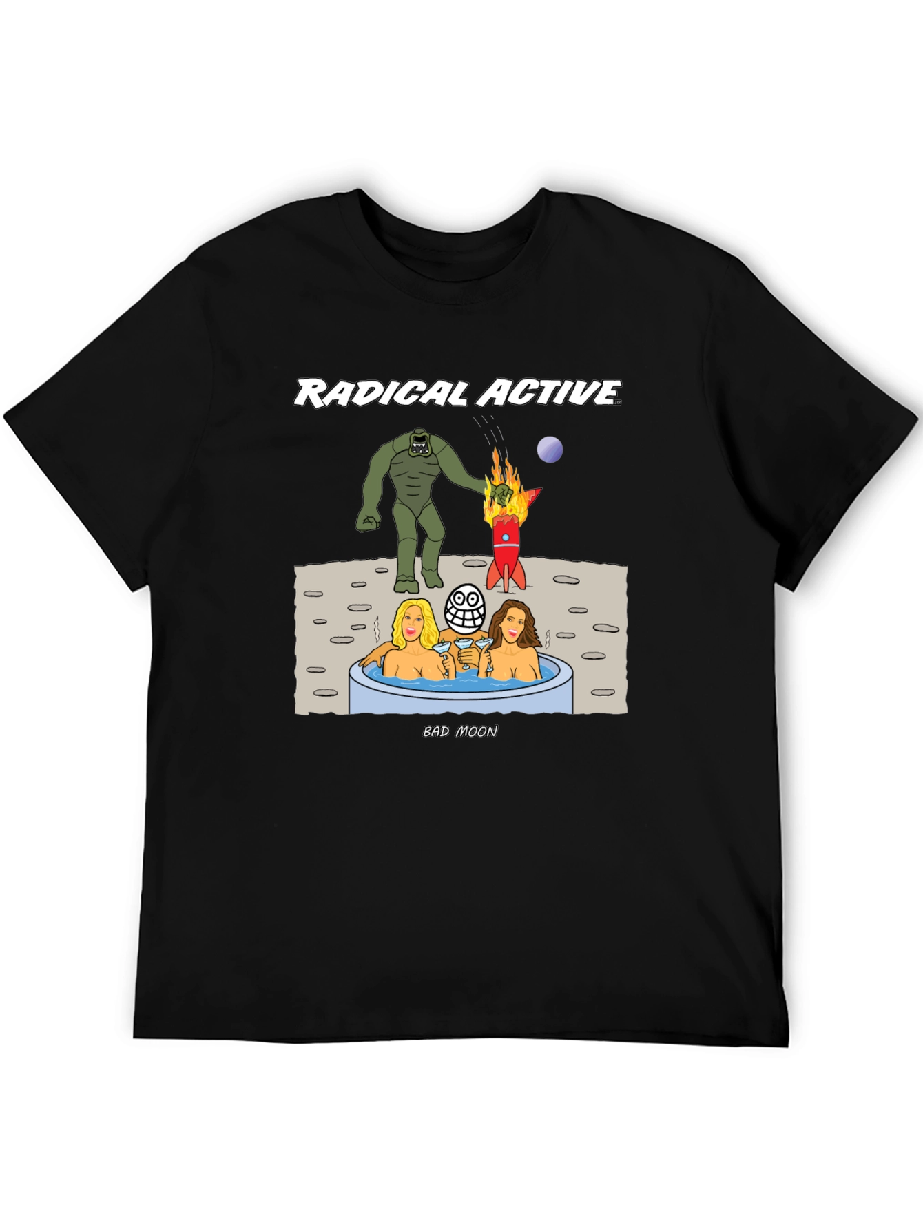 Radical Active Bad Moon Graphic Tee