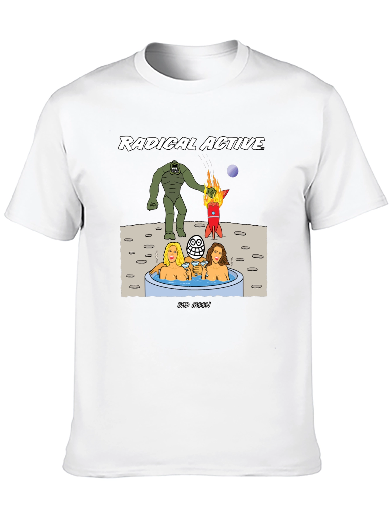 Radical Active Bad Moon Graphic Tee