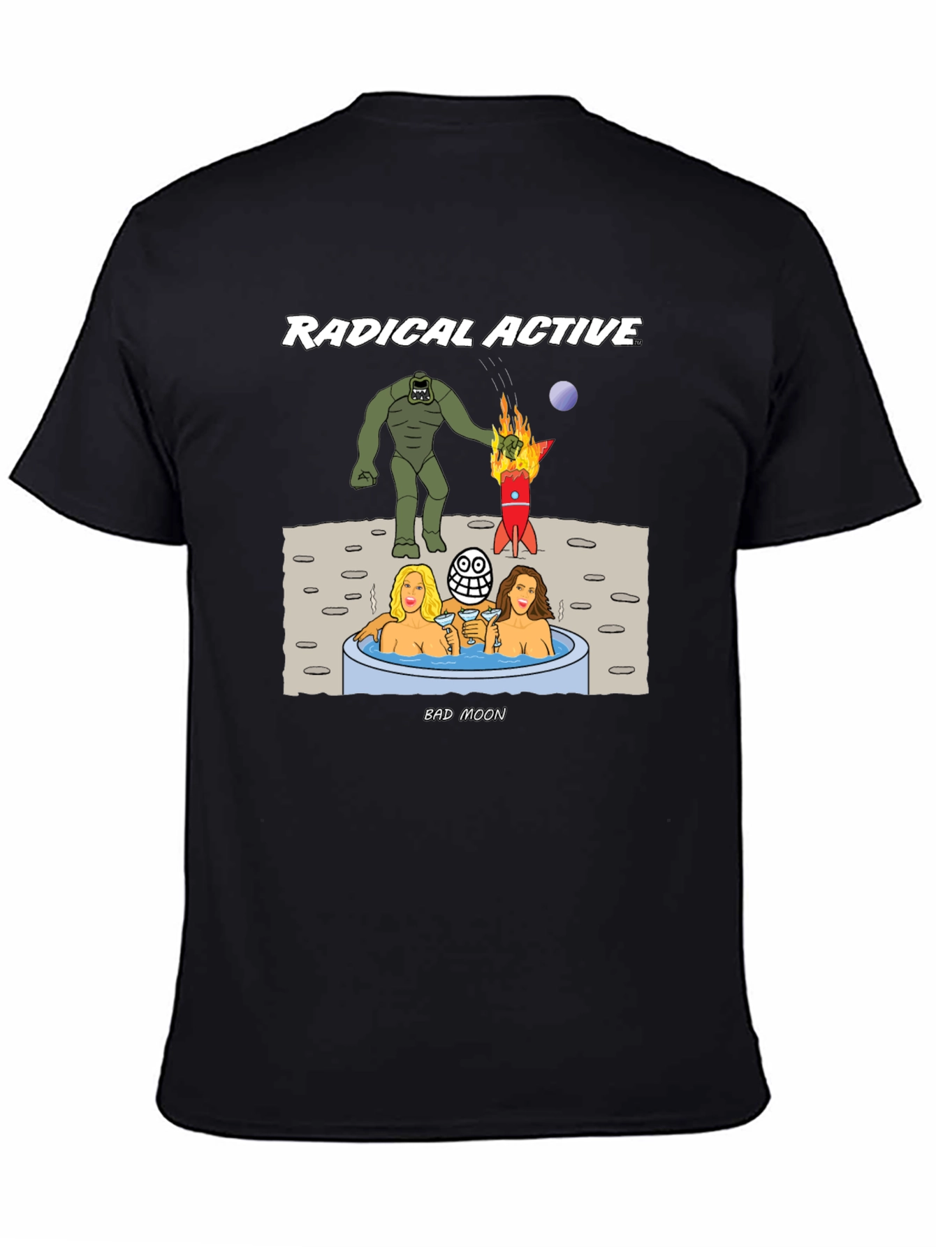 Radical Active Bad Moon Graphic Tee