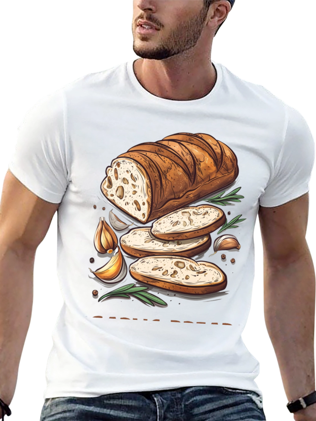 Garlic Bread Lovers T-Shirt