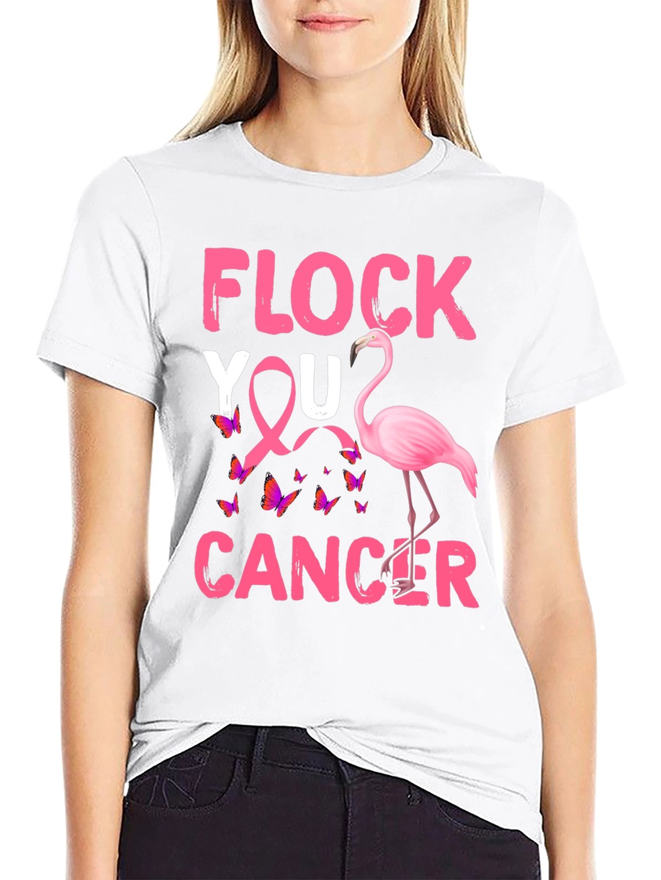 Flock You Cancer T-Shirt