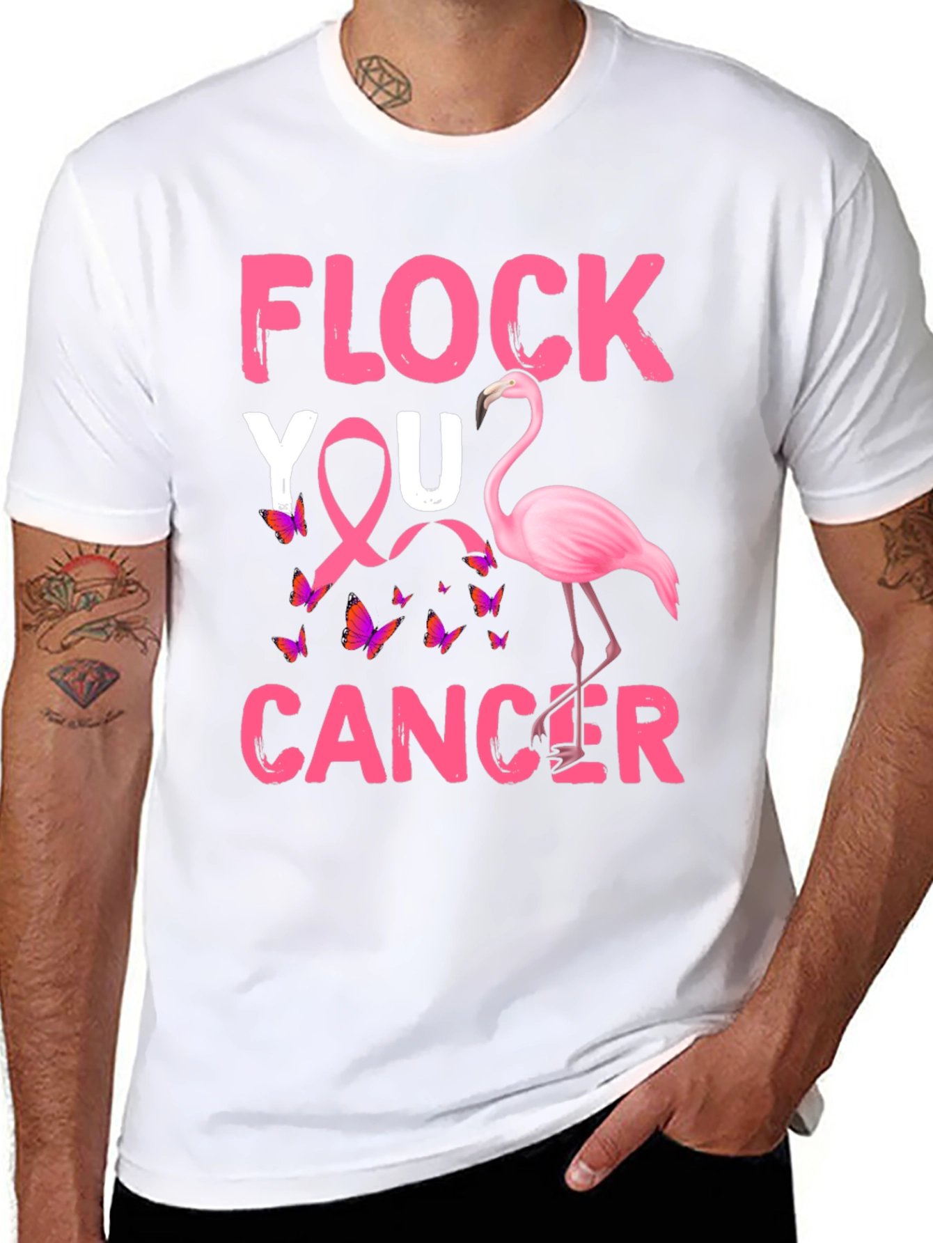 Flock You Cancer T-Shirt