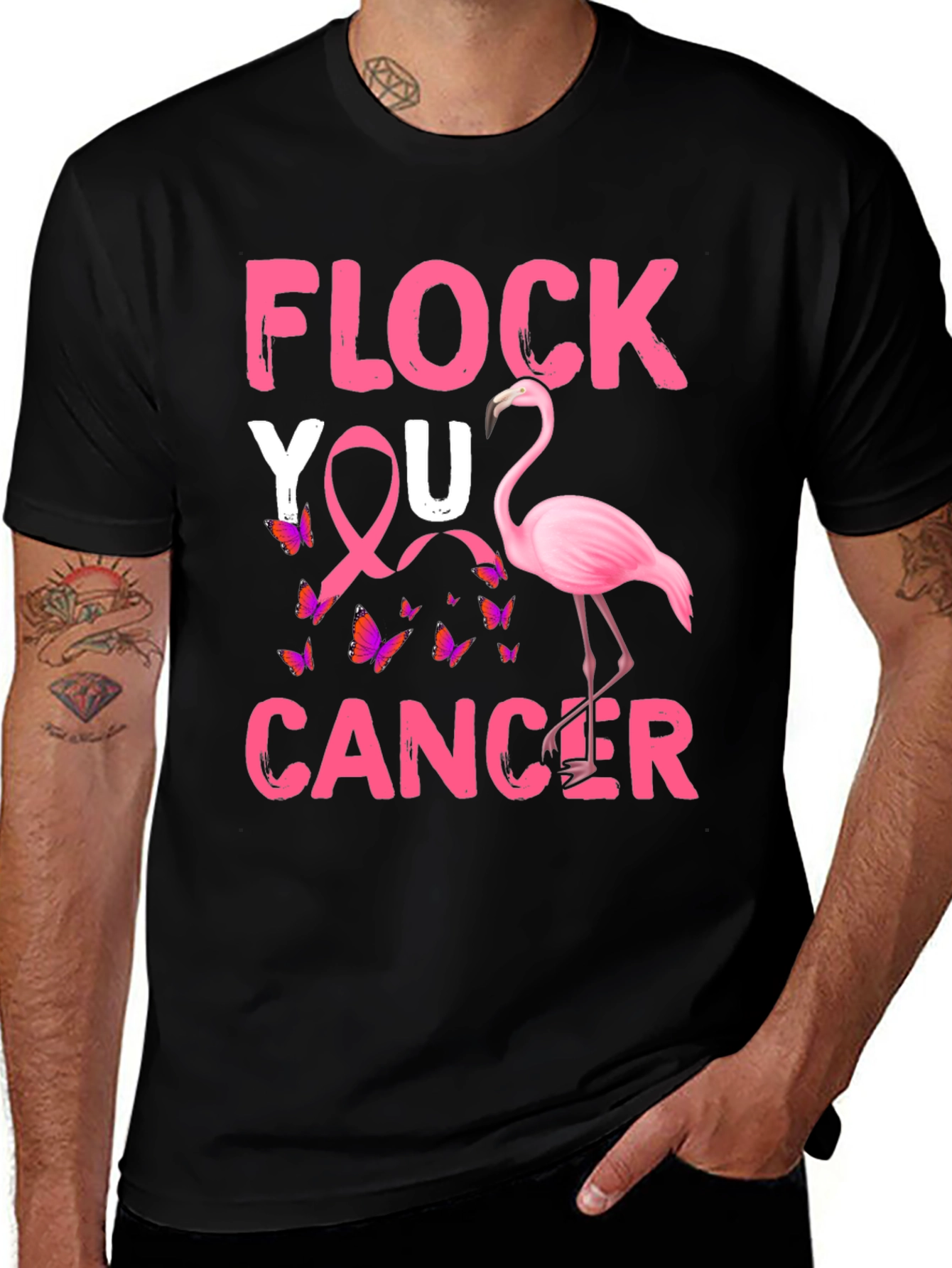 Flock You Cancer T-Shirt