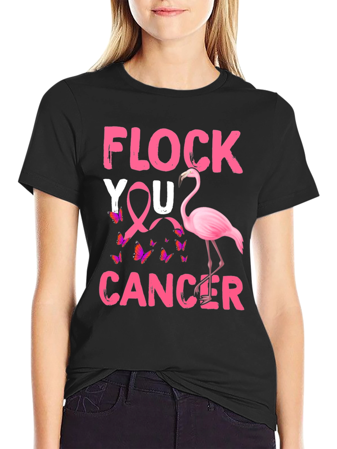 Flock You Cancer T-Shirt