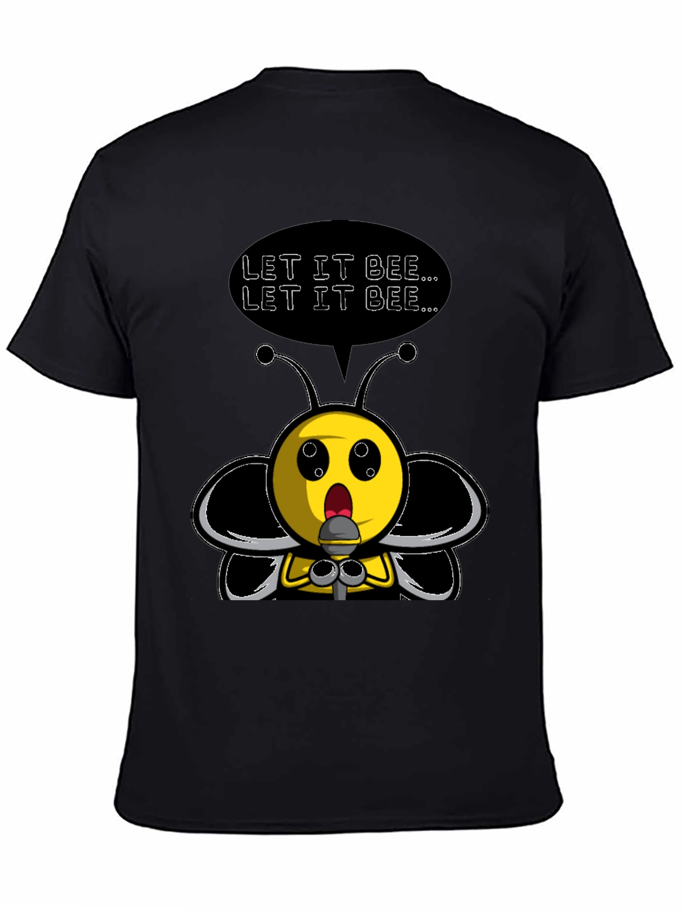 Let It Bee Funny Graphic Tee