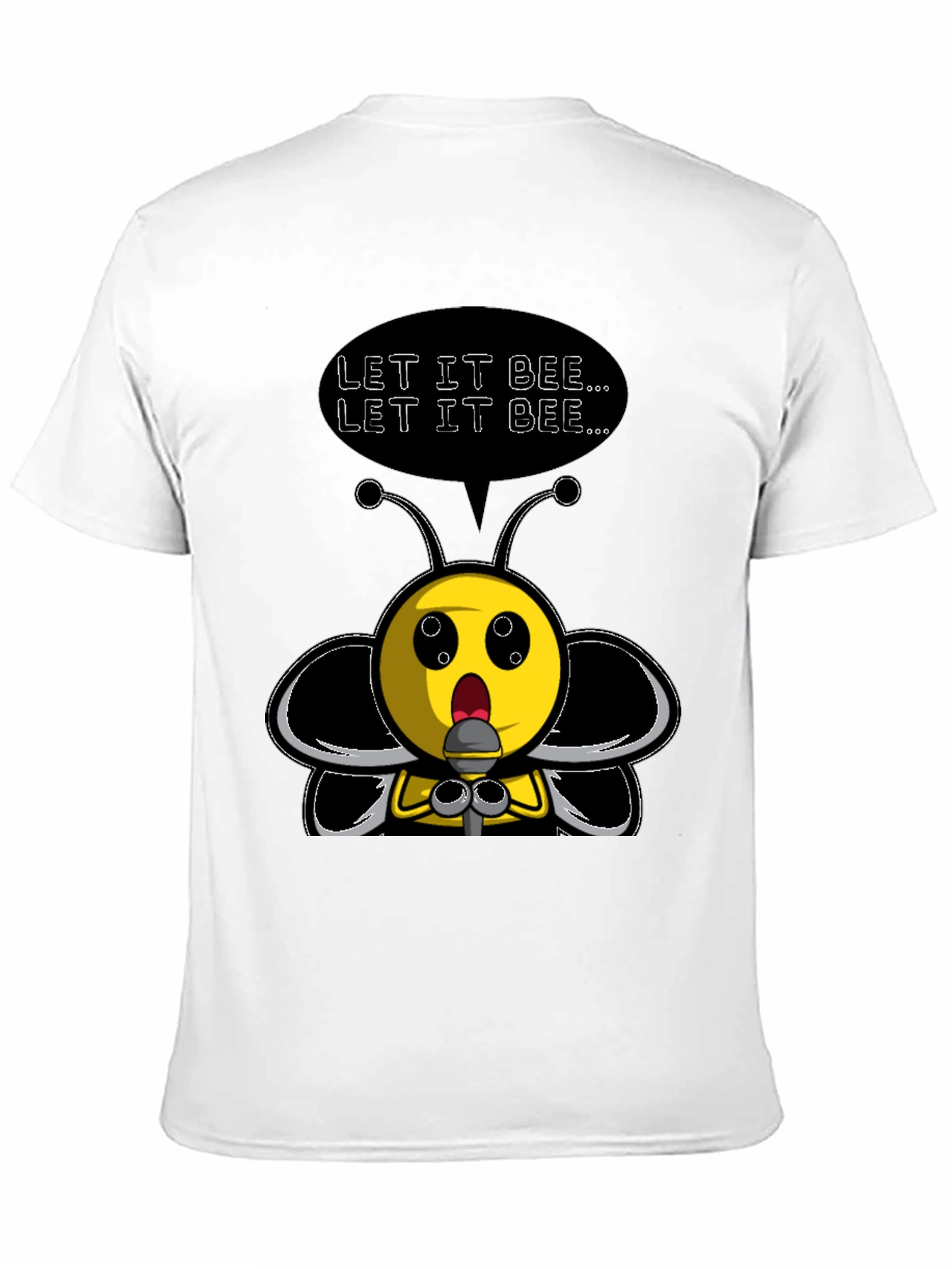 Let It Bee Funny Graphic Tee