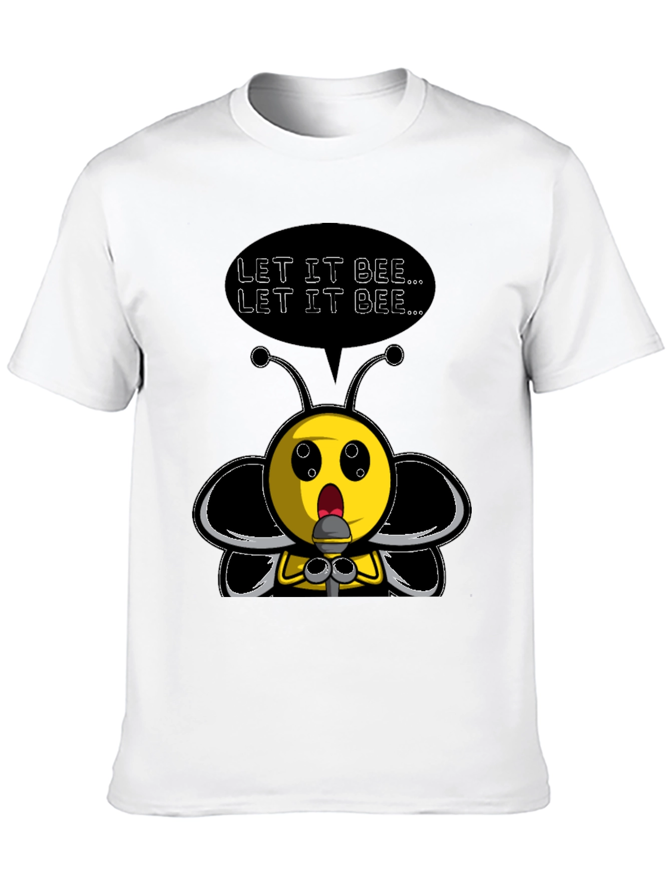 Let It Bee Funny Graphic Tee