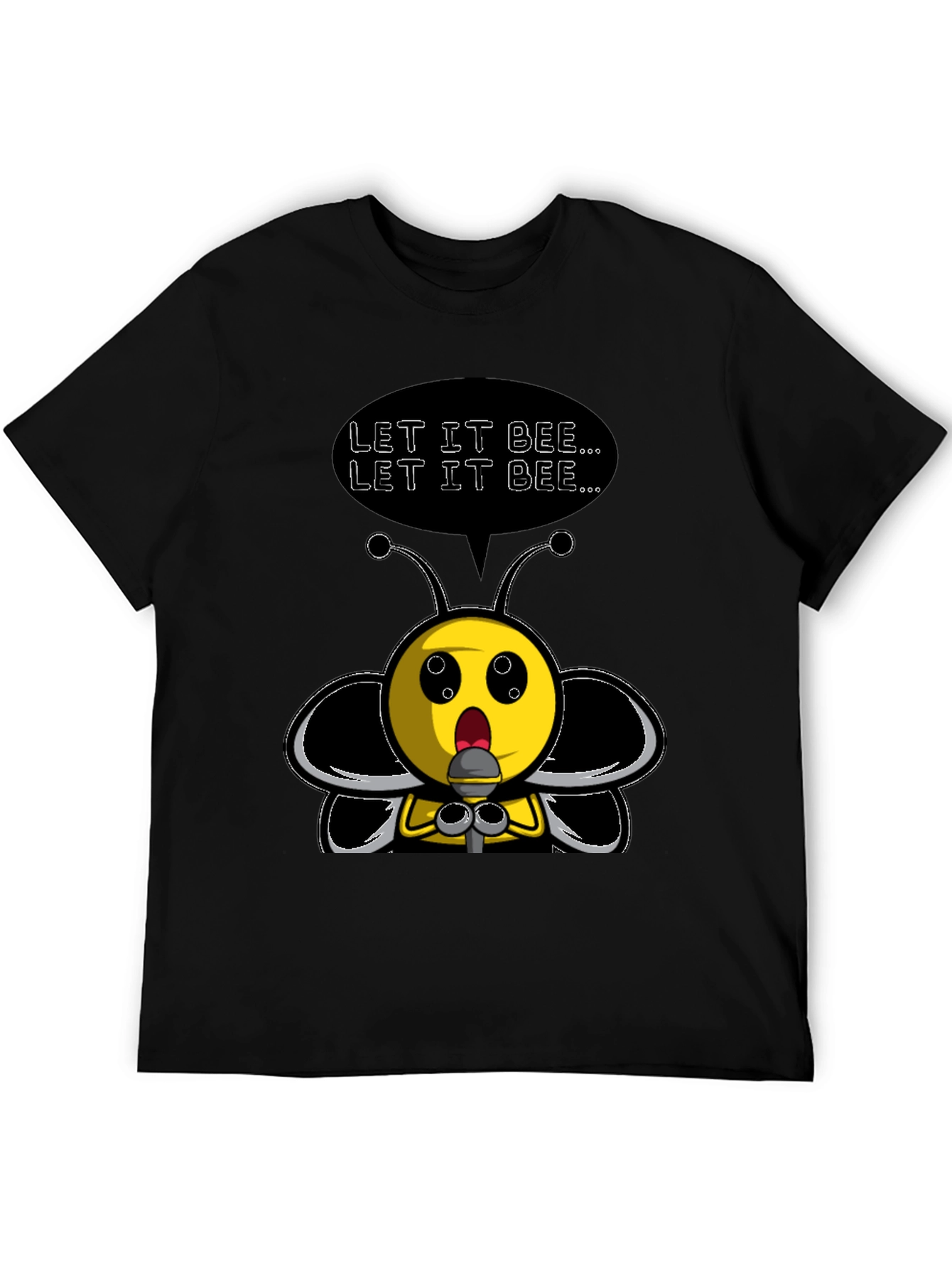Let It Bee Funny Graphic Tee