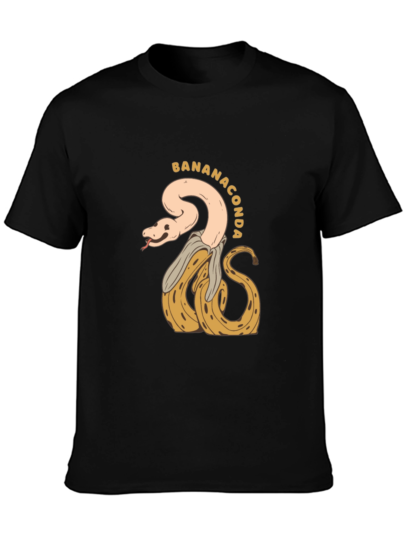 Bananaconda T-Shirt - Quirky Snake & Banana Design