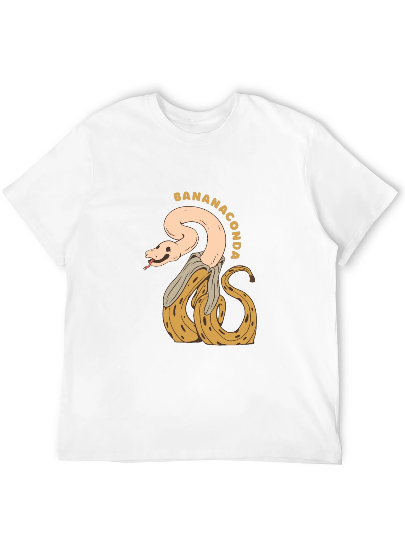Bananaconda T-Shirt - Quirky Snake & Banana Design