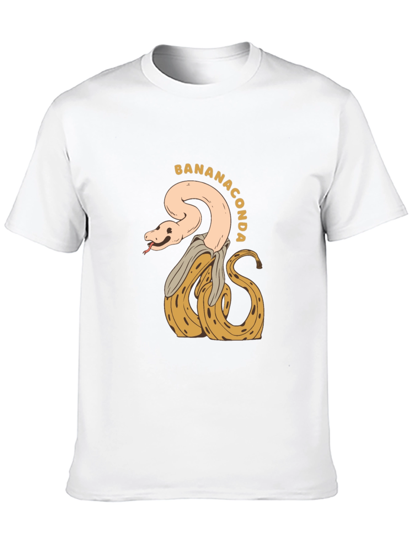 Bananaconda T-Shirt - Quirky Snake & Banana Design