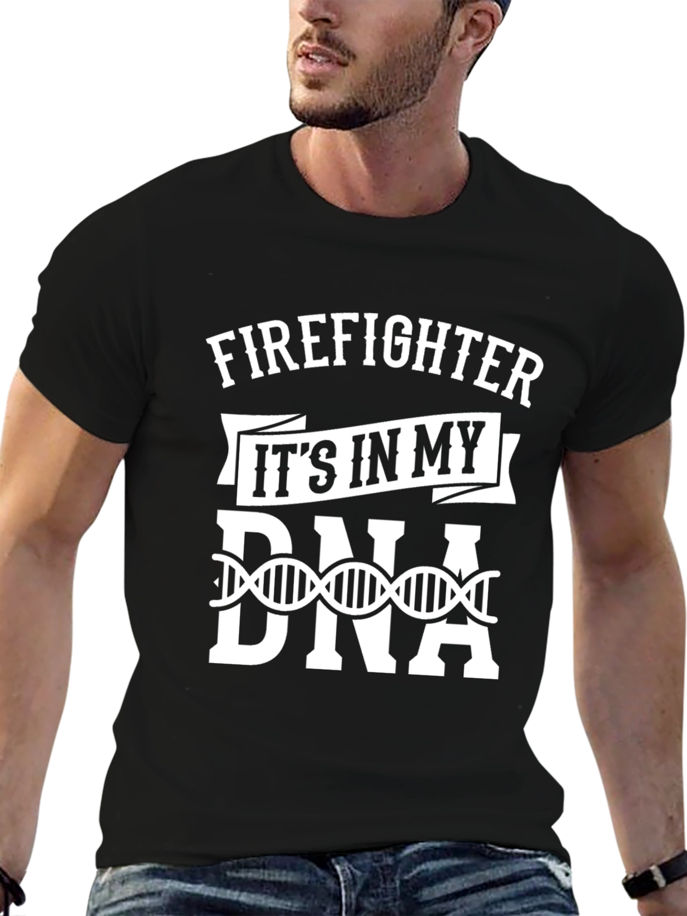 Firefighter DNA T-Shirt