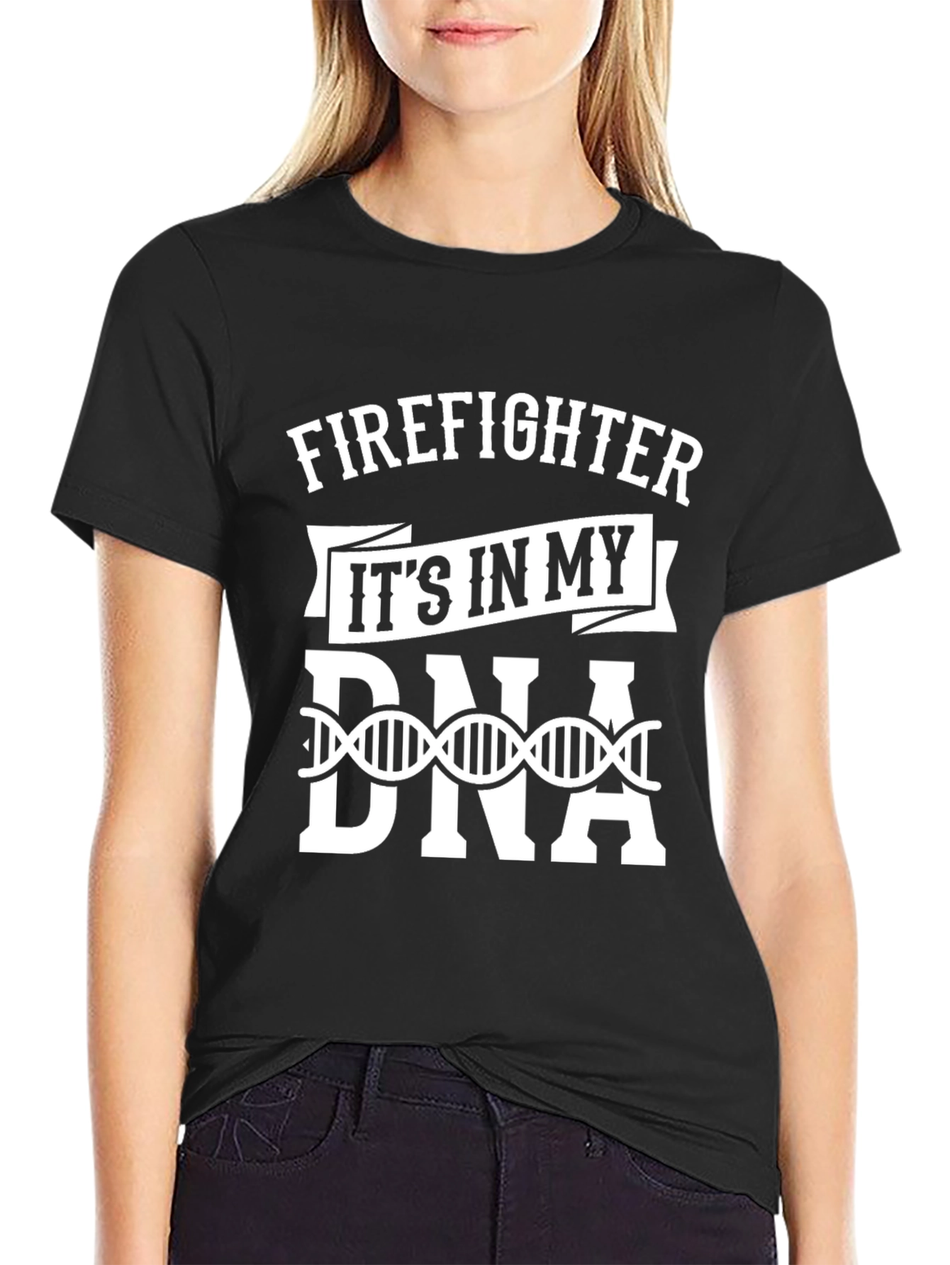 Firefighter DNA T-Shirt