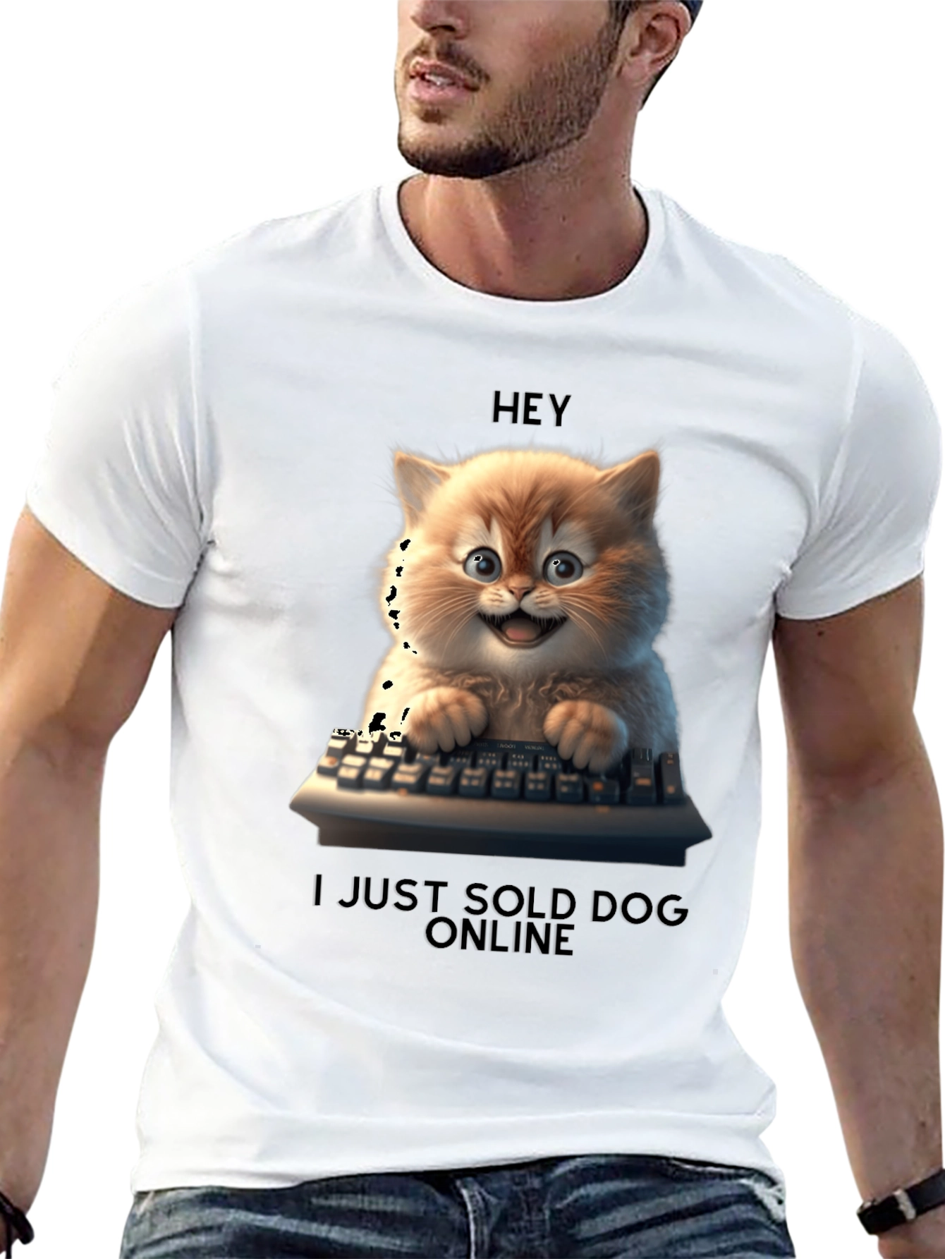 Hey I Just Sold Dog Online T-Shirt