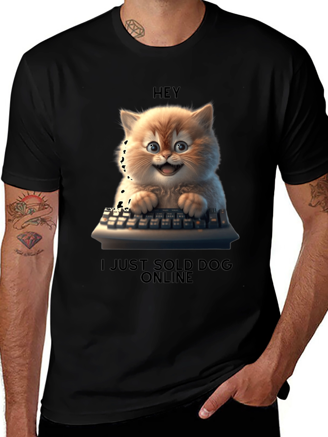 Hey I Just Sold Dog Online T-Shirt