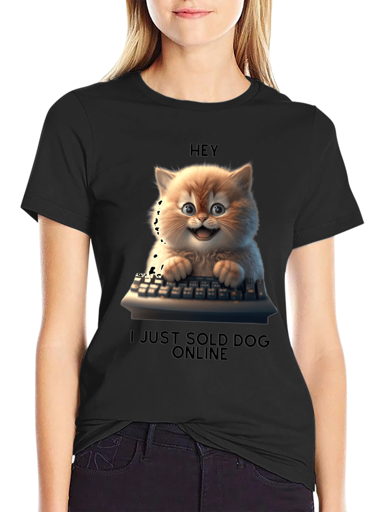 Hey I Just Sold Dog Online T-Shirt