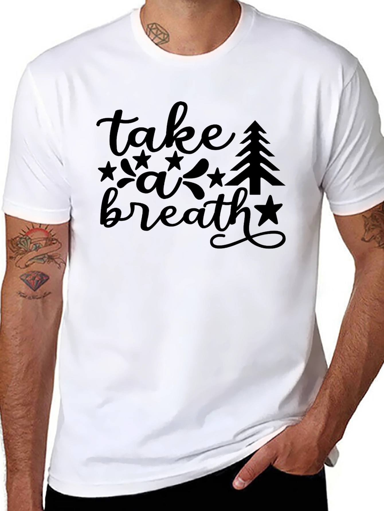 Take A Breath Graphic Tee