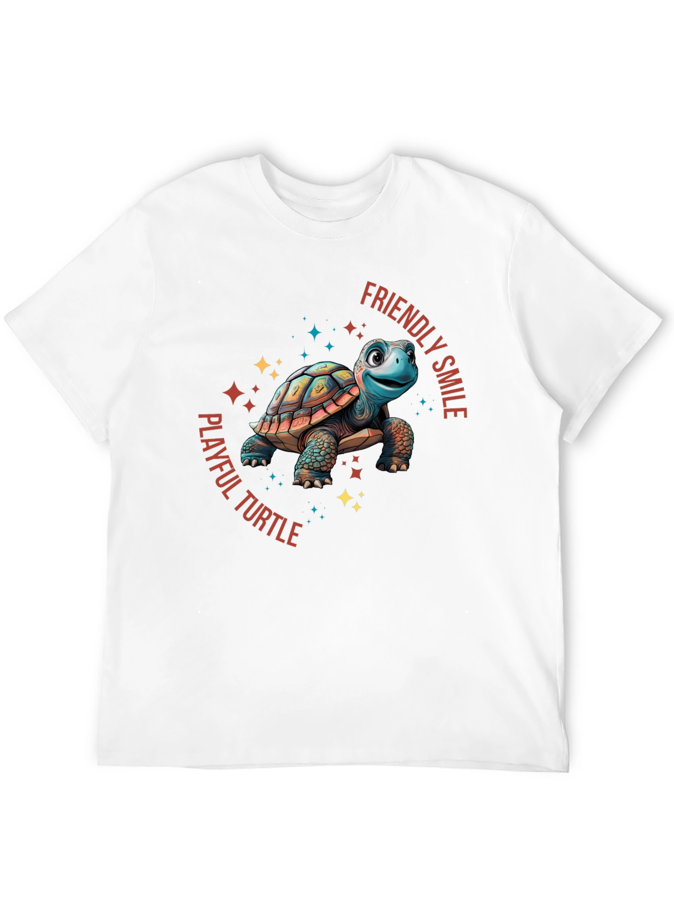 Playful Turtle Graphic Tee